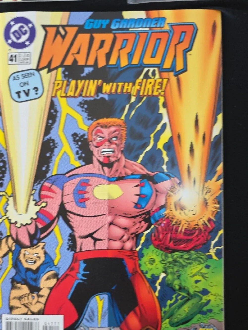 DC Comic Book Set Of 5- Warrior